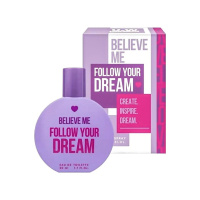 U&World Туалетная вода Believe Me Follow Your Dream 50 мл