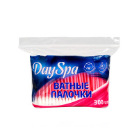 Day Spa Ватные палочки Розовые 300 шт