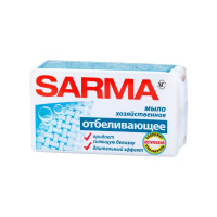 Sarma Мыло для стирки хозяйственное Отбеливающий эффект 140 г