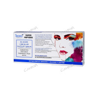 Teana Сыворотка ампульная для лица Super Peptides Круговая подтяжка лица дома 10х2 мл