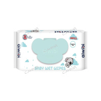 Aiwibi Влажные детские салфетки для всех типов кожи Без запаха с клапаном-коалой 80 шт