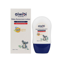 Aiwibi Baby Sun Screen Лосьон Солнцезащитный, Увлажняющий, С экстрактом Алоэ вера, SPF 30, 50 г