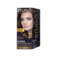 Studio Professional Краска для волос Ultra тон 6.71 Холодный коричневый 115 мл