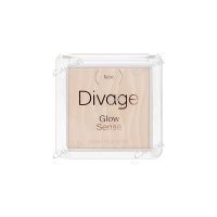 Divage Хайлайтер для лица Glow Sense Baked Highlighter запеченный тон 01 золотистое сияние 5, 5 г