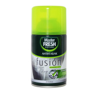 Master Fresh Сменный баллон для автоматического освежителя воздуха Fusion Антитабак 250 мл
