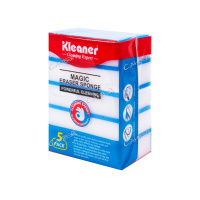 Liao Губки универсальные бело-голубые 11x6,5x3см 5 шт