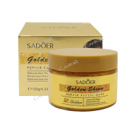 Sadoer Гелевая маска для лица Gold Shiny ночное восстановление 120 г