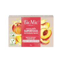 Bio-Mio Мыло туалетное SuperFood Масло персика и Баттер ши 90 г