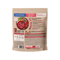 One Корм сухой для мелких пород собак Моя собака Подушечки с говядиной 600 г