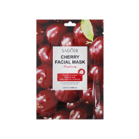 Sadoer Тканевая маска для лица увлажняющая с вишней 25 г