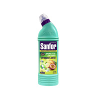 Sanfor Арома-гель для уборки Антиналет+Блеск чистящий без хлора сочные тропики 750 г