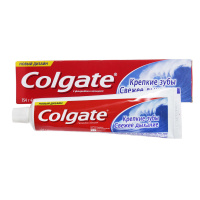 Colgate Зубная паста Крепкие зубы Свежее дыхание 100 мл
