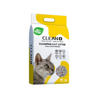 Clean+ Наполнитель бентонитовый для кошачьего туалета с ароматом лимона 5 л