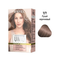 Estel Краска-блеск для волос Uniq Sense 7/7 Русый коричневый 165 мл