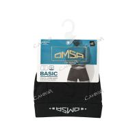 Omsa Трусы мужские Боксеры OmB 1234-1 Nero размер 50 (XL)