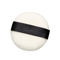 Пуховка для пудровых текстур круглая 6,5 см в ассортименте