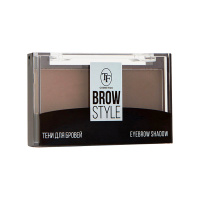 Триумф Brow Style тени компактные д/бровей 2цвет. каштановый и коричневый т.51 / 12шт / CTEB05-51 /