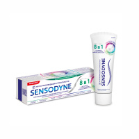 Sensodyne Зубная паста 8в1 Комплексный уход с фтором, мята 75 мл