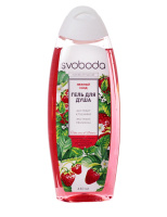 Свобода Гель для душа Нейжный уход Клубника и Мелисса 430 мл
