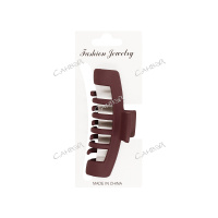 Заколка-краб для волос пластиковая 9 см