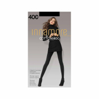 Innamore Женские колготки Cotton 400 den Nero размер L