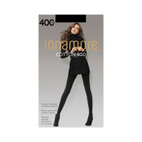 Innamore Женские колготки Cotton 400 den Nero размер M