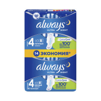 Always Прокладки гигиенические Ultra День и Ночь 14 шт