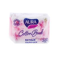 Aura Ватные палочки, 300 шт