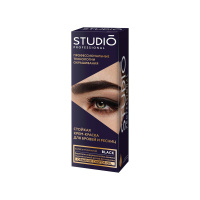 Studio Professional Крем-краска для бровей Активный рост тон Черный 50 мл
