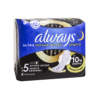 Always Прокладки гигиенические Ultra Secure Night 6 шт