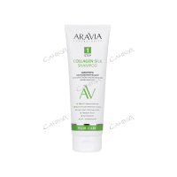 Aravia Шампунь биоламинирующий Collagen Silk Shampoo с коллагеном и аминокислотами 250 мл