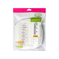 Набор прищепок пластик на веревке пластиковые 5 м 12 шт в ассортименте