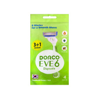 Dorco Бритвенный станок одноразовый Eve6 4 шт