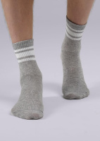 Clever Мужские носки S116 носки в полоску серый р29 1 пара
