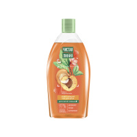 Чистая линия Гель для душа Смягчающий с соком персика и маслом миндаля 750 мл