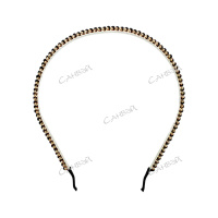 Ободок для волос из бисера