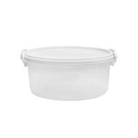 Контейнер герметичный для еды с крышкой круглый 2 л
