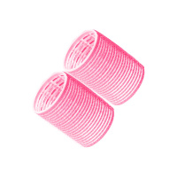 Бигуди на липучке нейлоновые разноцветные 5 см 2 шт