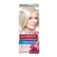 Garnier Крем-краска для волос Color Sensation тон 910 Пепельно-платиновый блонд 110 мл