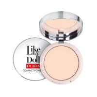 PUPA Пудра компактная LIKE A DOLL 001 фарфор PUPA61-50030001/212132