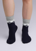 Clever Женские носки Д2342П темно-синие р25 1 пара