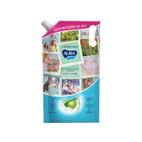 Aura Мыло жидкое Family Алоэ и Олива Антибактериальное 1000 мл