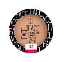 Триумф Face To Face пудра компактная 13г натуральный беж т.21 / 12шт / СТР20-21 / 435937