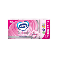 Zewa Туалетная бумага Delux трехслойная Орхидея 8 шт