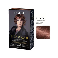 Estel Крем-краска для волос Великая 6/75 Темно-русый коричнево-красный 150 мл