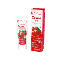 R.O.C.S. Зубная паста Teens Аромат знойного лета. Земляника, 74 гр