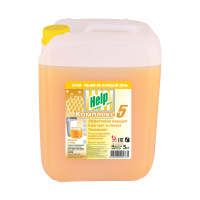 Help Жидкое крем-мыло Молоко и мед 5 л