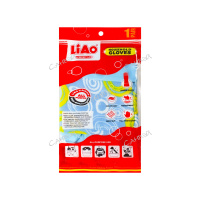 Перчатки д/уборки Liao (L) универс. латекс микс 1 пара / 120шт / H130022-L / 703140