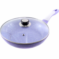 GreenTime Крышка для сковородки 28см стекло сталь