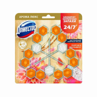 Доместос Подвесной блок для унитаза Power 5 Экзотический букет 3х55 г